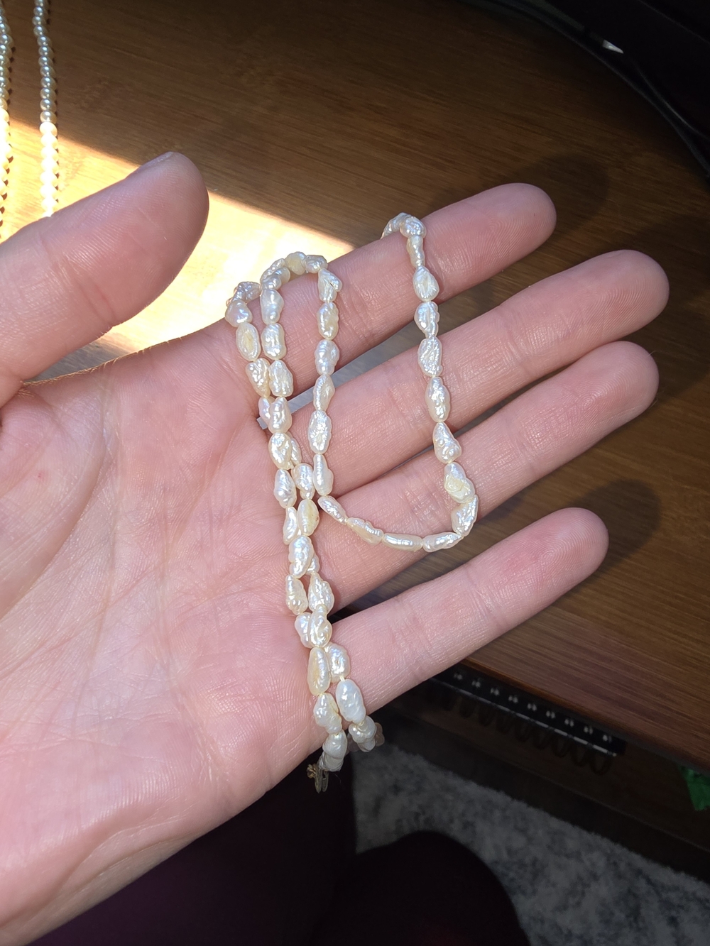 Vintage Freshwater Pearl Beaded Necklace